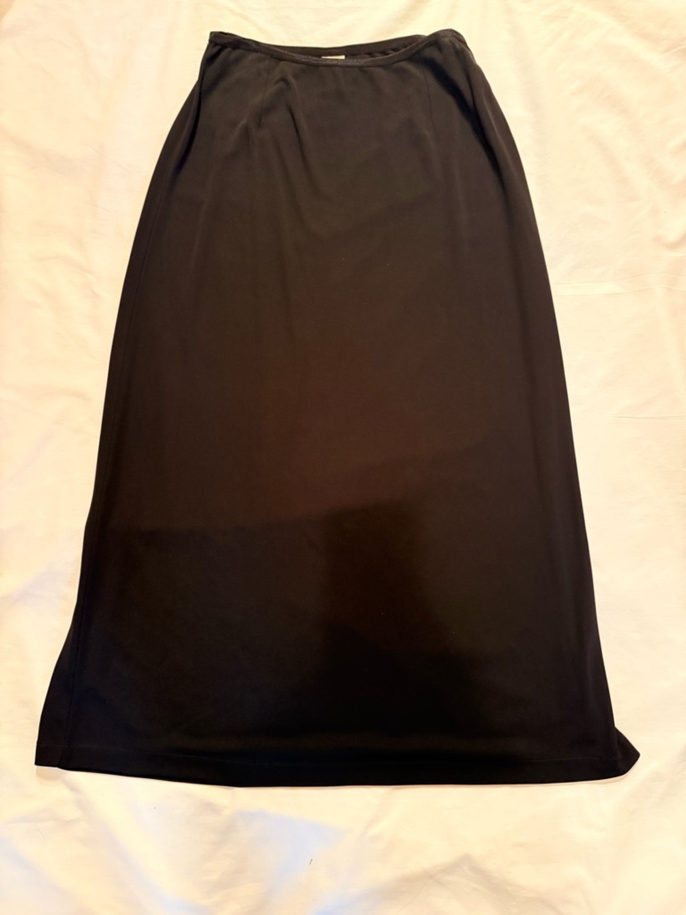 J.Jill strechy black maxi skirt